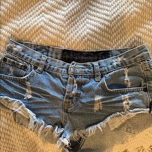 One Teaspoon thrashed shorts